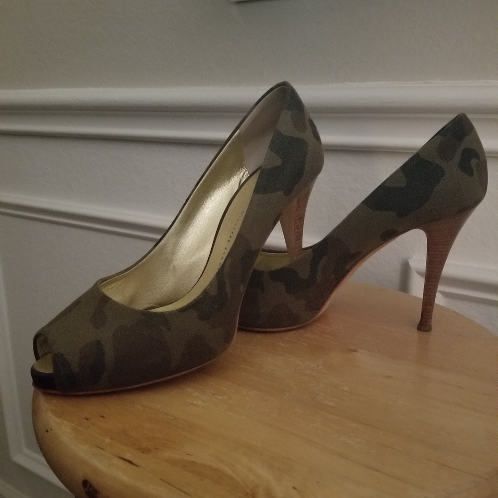 Giuseppe Zanotti Camouflage Heels - 8.5/38.5